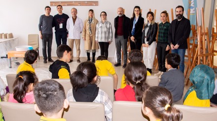 Selçuk Üniversitesi, afetzede çocuklar için birçok etkinlik düzenliyor...